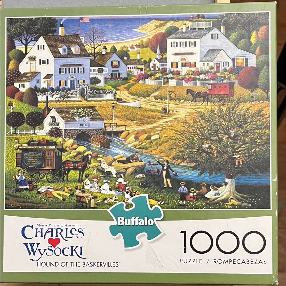 Buffalo “Hound of the Baskerville” Charles Wysocki Puzzle - 1000 Pieces
